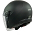 Casque Jet Kokpit K-303 Solid Noir Mat