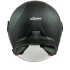 Casque Jet Kokpit K-303 Solid Noir Mat