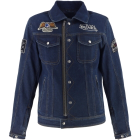Blouson Helstons Von Dutch Westy Bleu Dirty