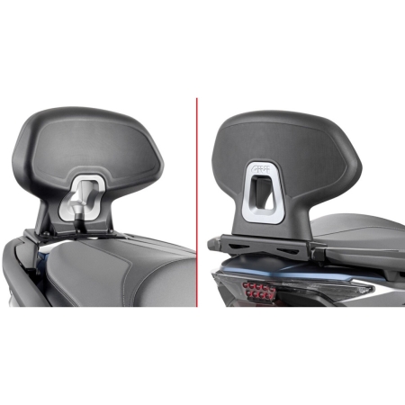 Dosseret Passager Givi TB1166A Pour Scooter Honda Forza 125/300/350 / ADV350 - Carénage et protection GIVI