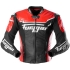 Blouson Furygan Sirius Noir Rouge Blanc