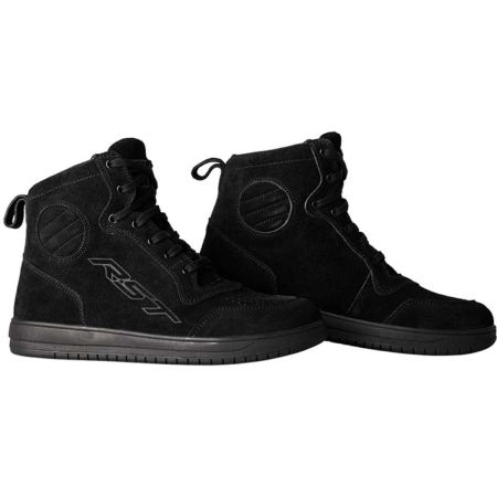Basket Femme RST Hi-Top Noir - Bottes et Chaussures Femme RST