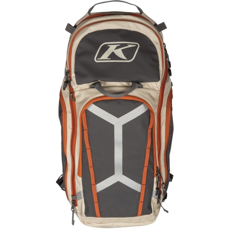 Sac À Dos Klim Arsenal 30 29L Argile + Hydrapak Shape-Shift 3L - Sac moto KLIM