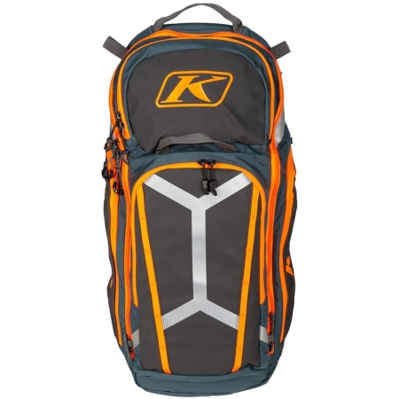Sac À Dos Klim Arsenal 30 29L Orange + Hydrapak Shape-Shift 3L - Sac moto KLIM