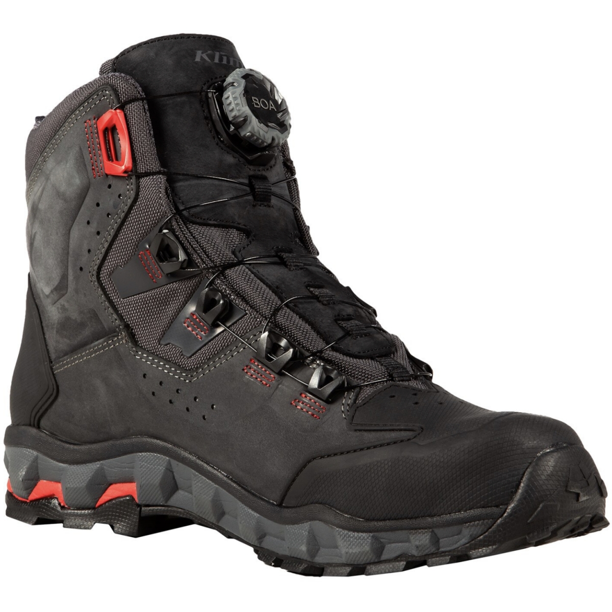Bottes Klim Outlander Gore-Tex® Asphalte Rouge
