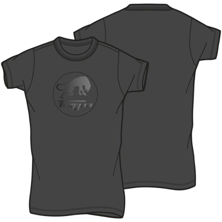 T-shirt Femme Furygan Corpo Lady TS Logo Noir