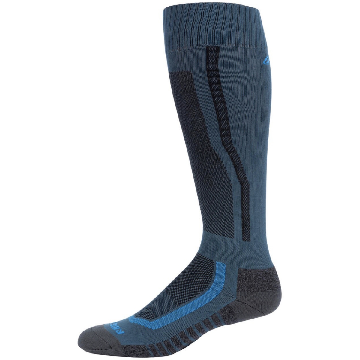 Chaussettes Cross Aggressor Vented Noir Pétrole