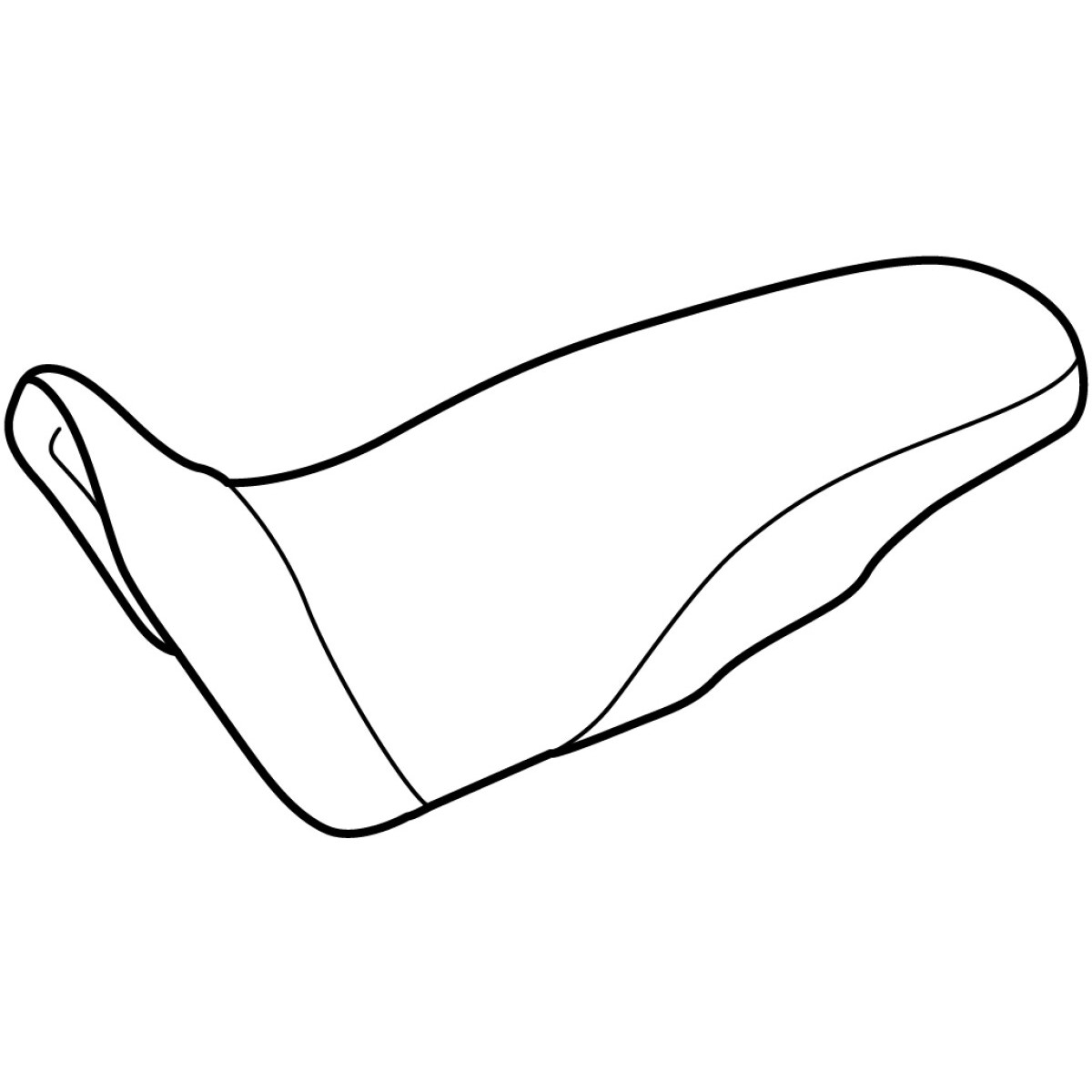 Housse De Selle Bagster Yamaha XT 600 E (1990-2003) Noir Grainé