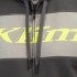 Sweat Klim Trailside Full Zip Gris Foncé Gris Clair Jaune Fluo