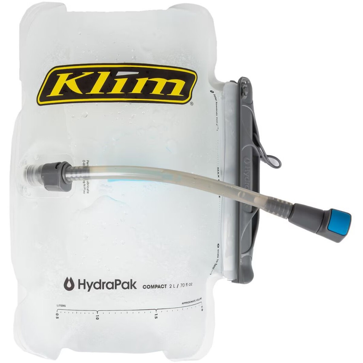 Sac Hydrapak 2.0L Klim Compact Shape- Loc Transparent