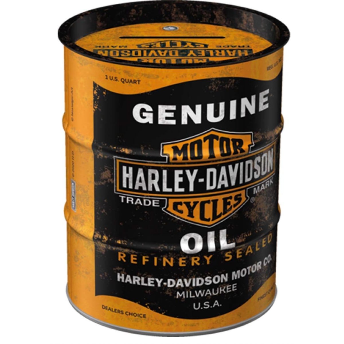 Tirelire Nostalgic Art Harley-Davidson Huile