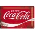Plaque Métal Nostalgic Art Coca/Cola Wave 20x30cm