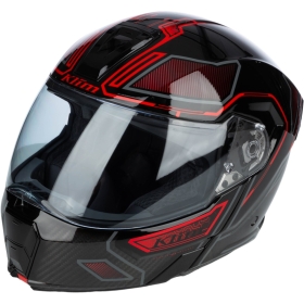 Casque Klim GT1 Expedition Encrypted Noir Rouge