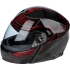 Casque Klim GT1 Expedition Encrypted  Noir Rouge