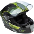 Casque Klim GT1 Expedition Encrypted  Hi-Vis Jaune Noir Brillant