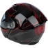 Casque Klim GT1 Expedition Encrypted  Noir Rouge