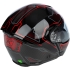 Casque Klim GT1 Expedition Encrypted  Noir Rouge
