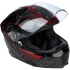 Casque Klim GT1 Expedition Encrypted  Noir Rouge