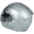 Casque Klim GT1 Expedition Metallic Gris Blanc Brillant