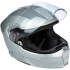 Casque Klim GT1 Expedition Metallic Gris Blanc Brillant