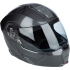 Casque Klim GT1 Expedition Metallic Gris Noir Brillant