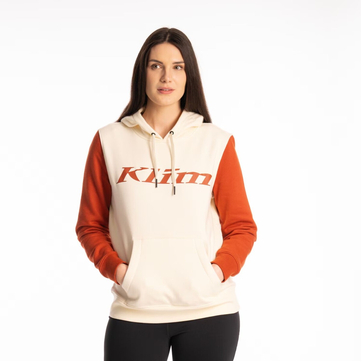 Sweat Femme Klim Beige Orange