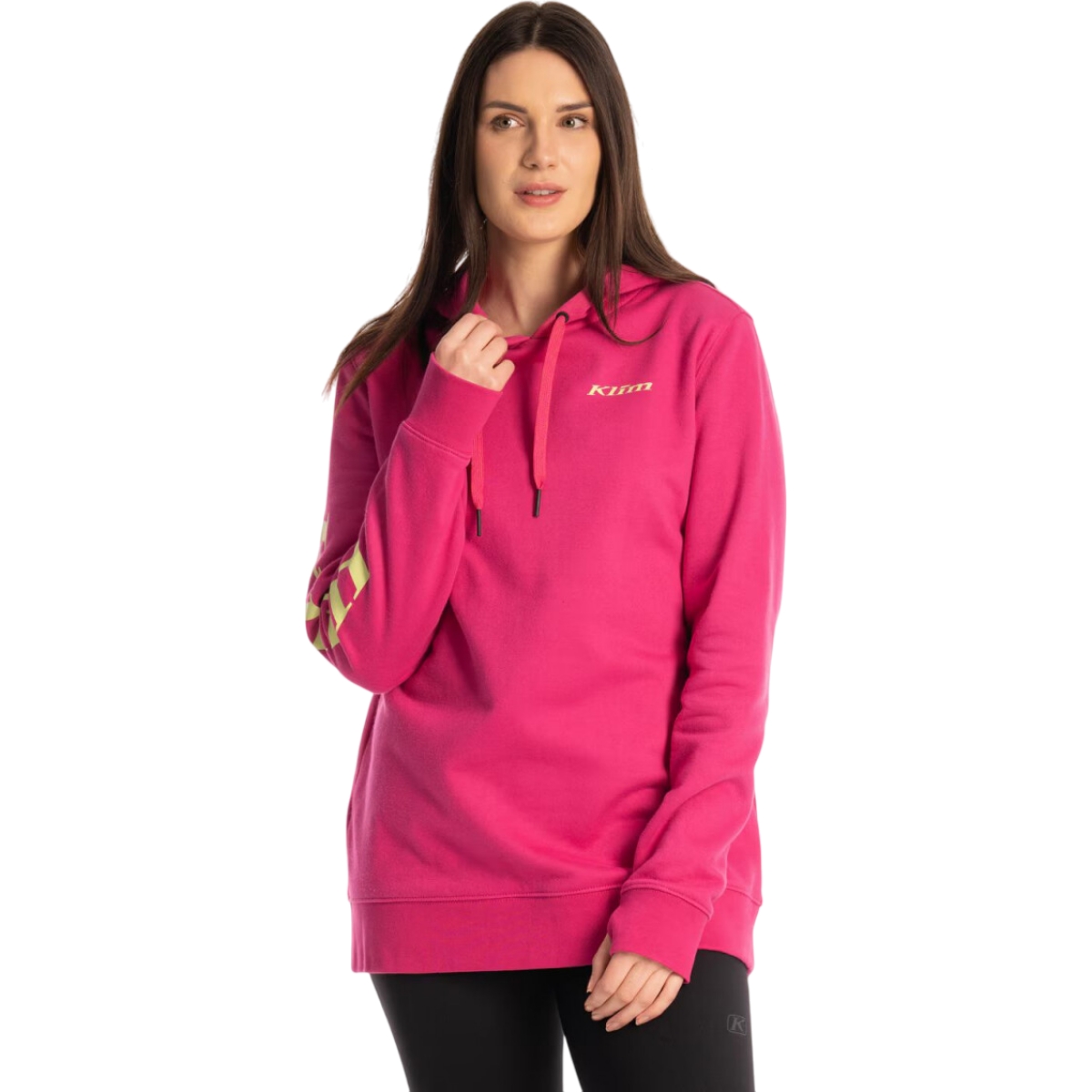 Sweat Femme Klim Mariposa Fuchsia Blanc