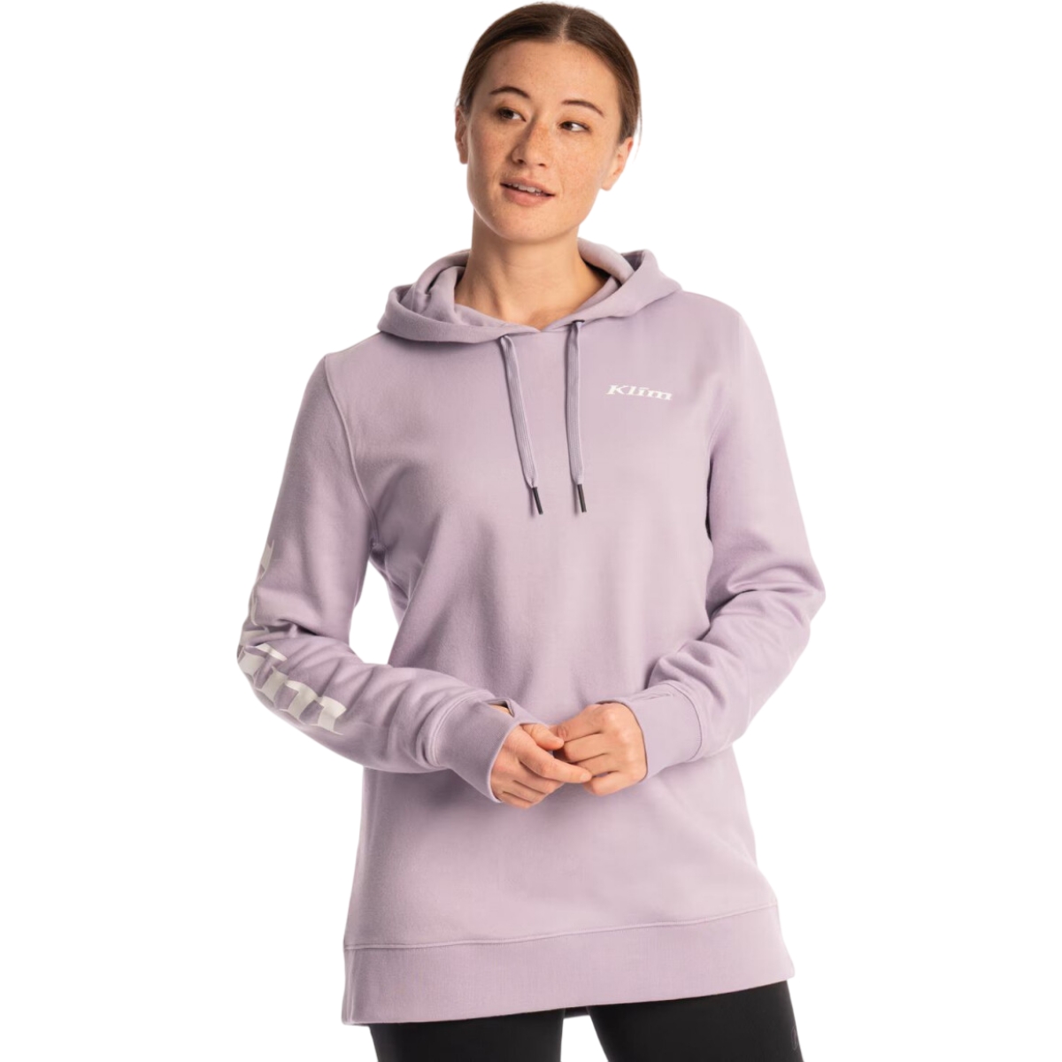Sweat Femme Klim Mariposa Violet Clair Blanc