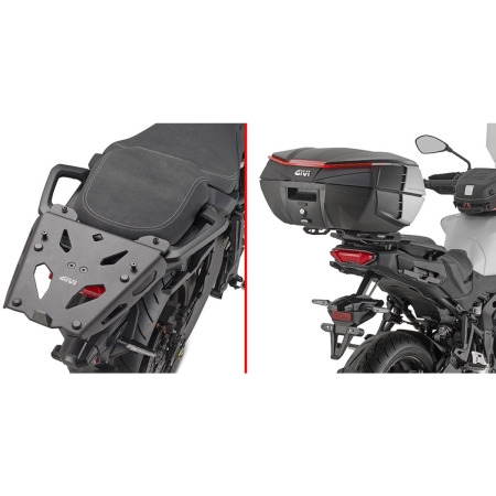 Support Top Case + Platine Alu Givi Yamaha Tracer 9 /GT /GT+ - SRA2171