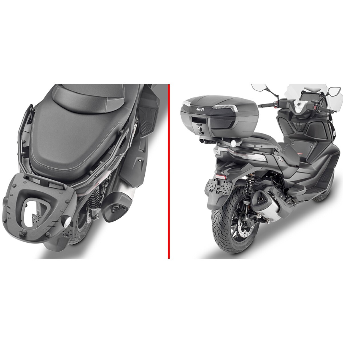 Support Top Case Givi Voge SR4 350 - SR9256