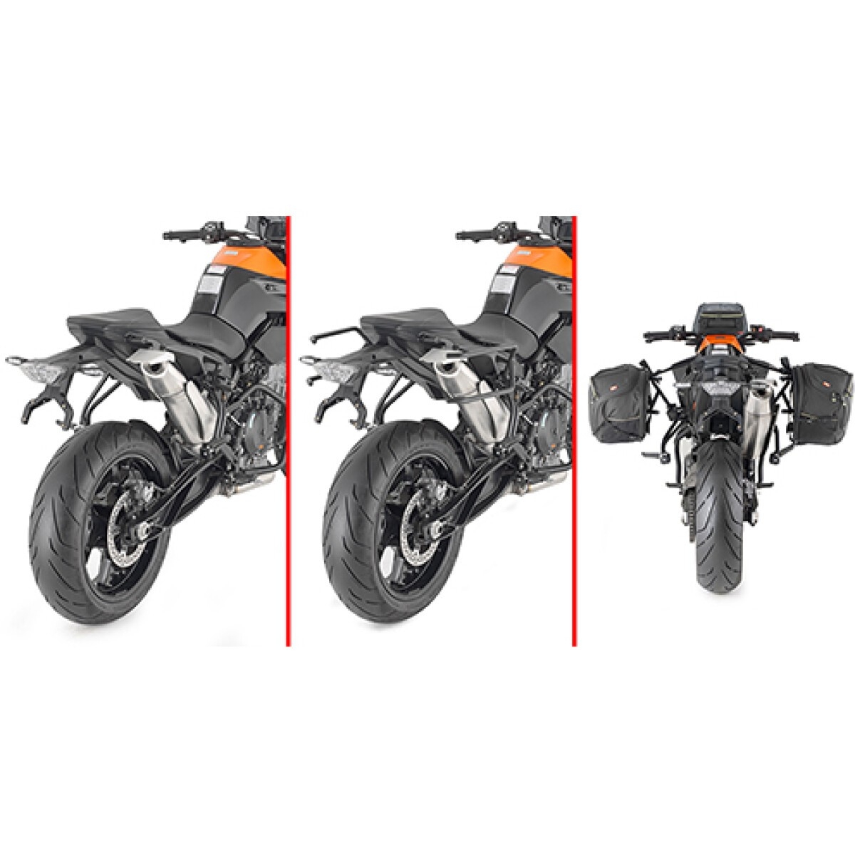Support Sacoches Cavalières Givi TR7708 Remove-X Pour KTM Duke 890