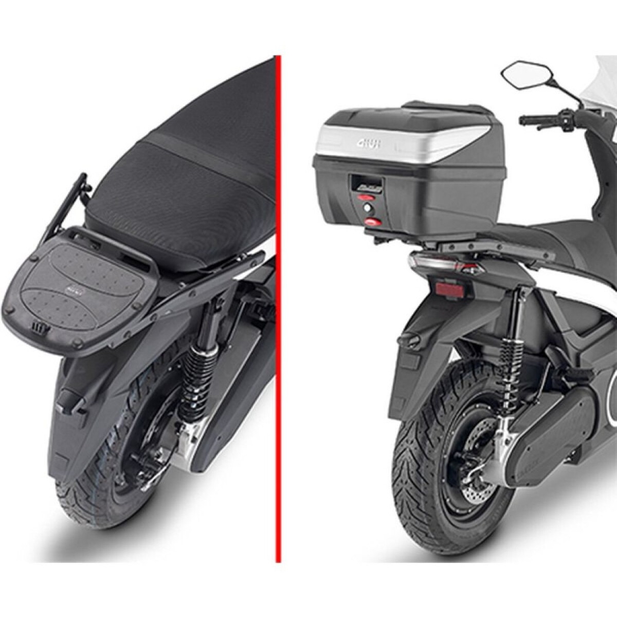Support Top Case Givi Silence S01 (2022) / Seat Mò 125 (2022-2024)
