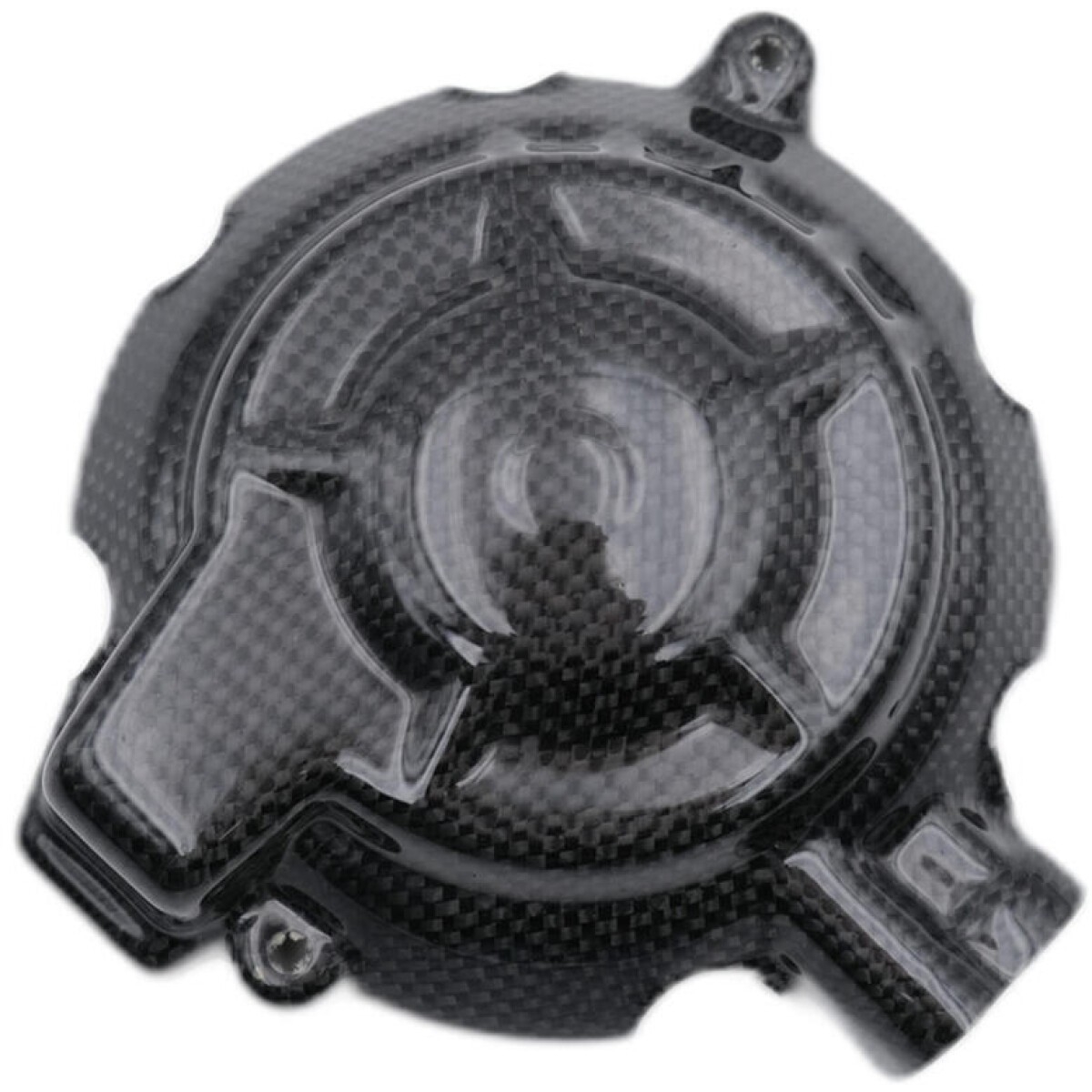 Couvre-Carter Alternateur Lightech Carbone Brillant 1092545