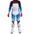 Pantalon Cross Fox 360 Fade Blanc Bleu