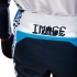 Pantalon Cross Fox 360 Fade Blanc Bleu