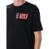 T-shirt Ducati Monster FQ20 World Tour Noir