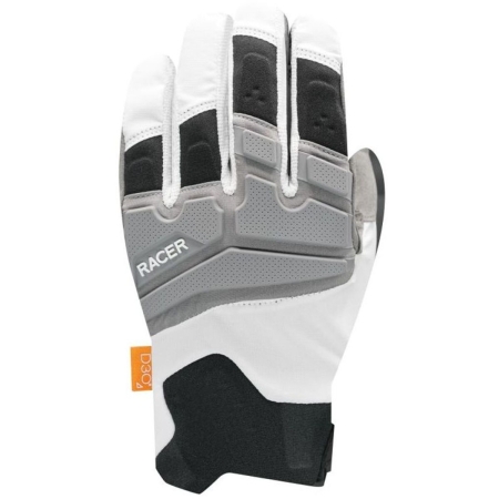 Gants Racer Dispatcher Evo Blanc Gris Noir