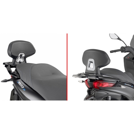 Dosseret Passager Givi TB5622A Pour Scooter Piaggio MP3 310 (2025)