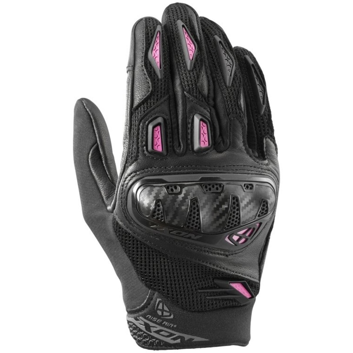 Gants Femme Ixon Rise Air 2 Noir Fuchsia