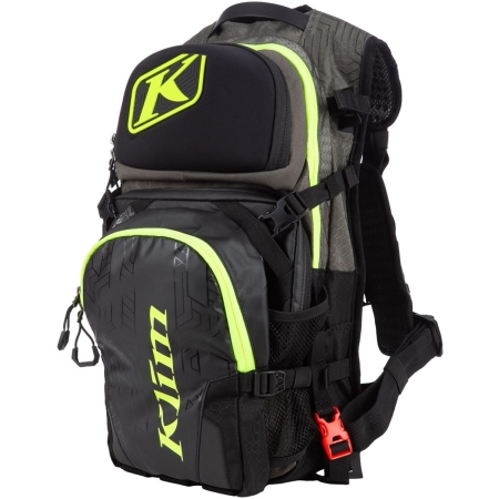 Sac À Dos Klim Nac Pak 13L Noir Jaune Fluo - Sac moto KLIM