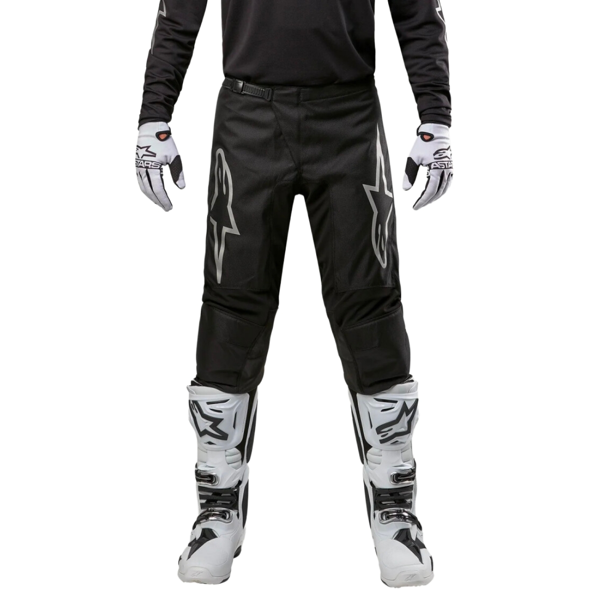 Pantalon Cross Alpinestars Fluid Graphite Noir Argent