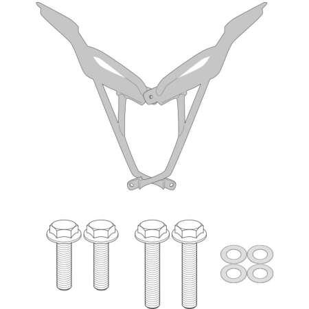 Support Top Case Givi Honda CL500 - SR1210 - Support et kit fixation GIVI
