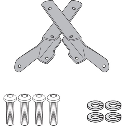 Support Top Case Givi Zontes 368 G - SR7604