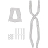 Support Top Case Givi SR8104 Peugeot Django Evo 125 (2025)