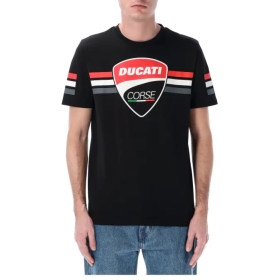 T-Shirt Ducati Badge 2025 Noir