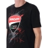 T-Shirt Ducati Scratched 2025 Noir