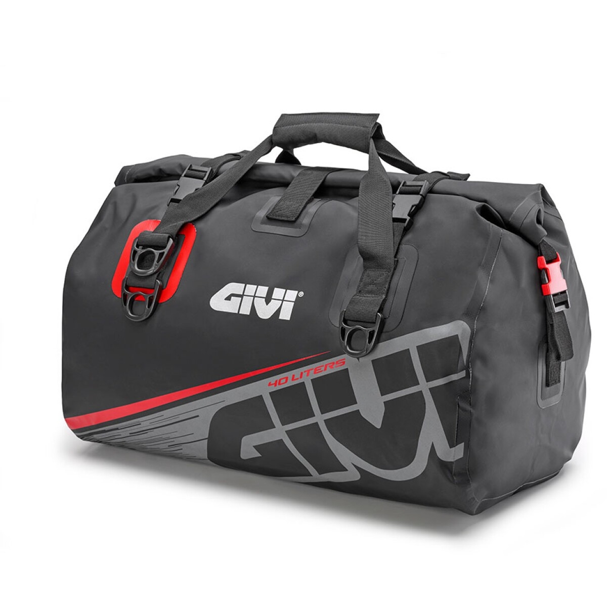 Sac Cargo Étanche Givi Easy EA115GR Easy-T 40L Noir Rouge