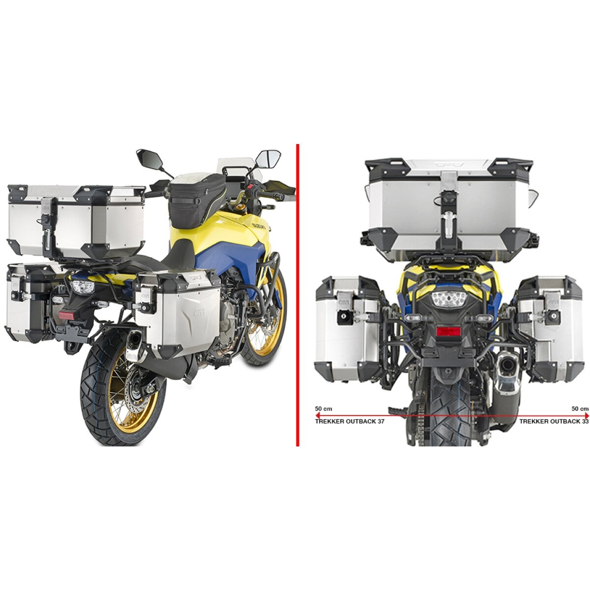 Support Valise Givi PLOS3125CAM Suzuki V-Strom 800DE/SE (2023+)