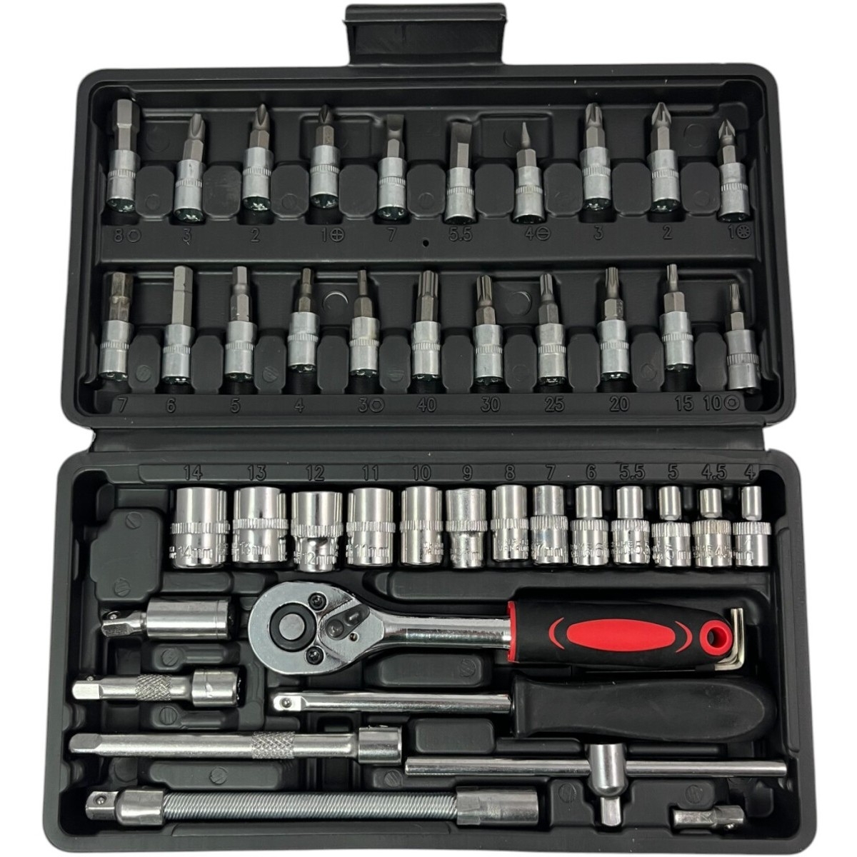 Coffret Cliquet Ely'tek 46 Pièces