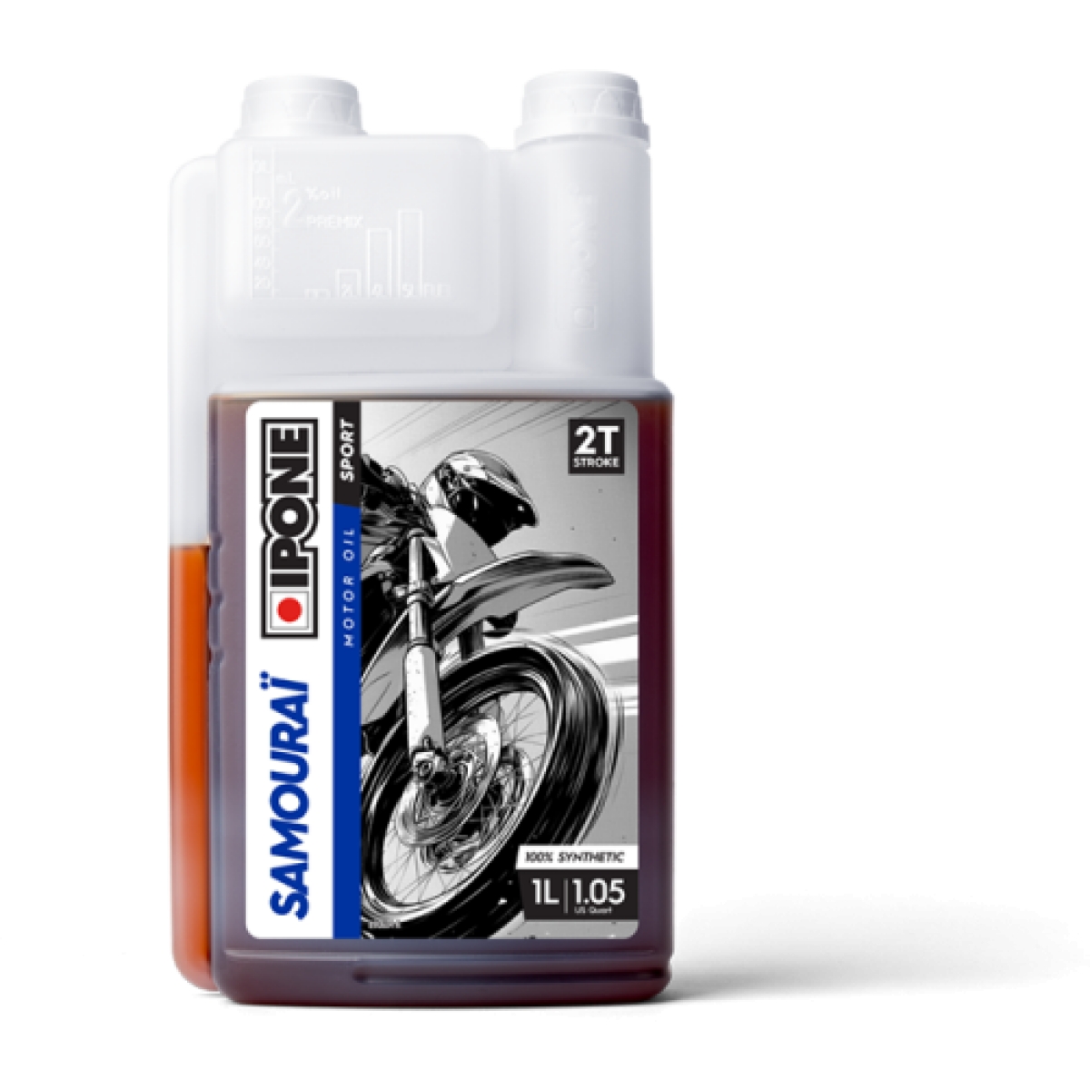 Huile Moteur Ipone Samourai Sport Fraise - 1 Litre